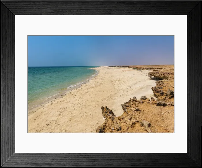 Framed Print : Long sandy beach, Farasan islands, Kingdom of Saudi Arabia, Middle East Framed Print : Long sandy beach, Farasan islands, Kingdom of Saudi Arabia, Middle East