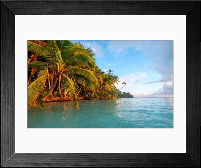 Framed Print : Sunrise, Scout Park Beach, Cocos (Keeling) Islands, Indian Ocean, Asia Framed Print : Sunrise, Scout Park Beach, Cocos (Keeling) Islands, Indian Ocean, Asia