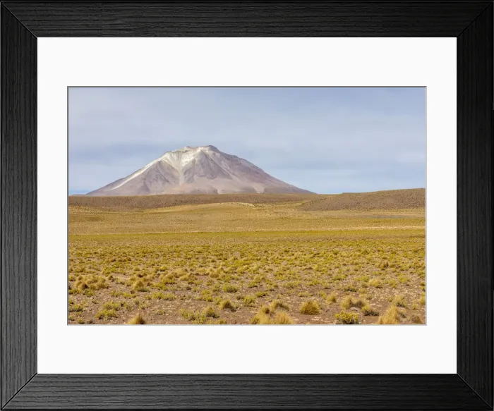 Framed Print : View of the altiplano near Canapa Lake (Laguna Canapa), Potosi Department Framed Print : View of the altiplano near Canapa Lake (Laguna Canapa), Potosi Department