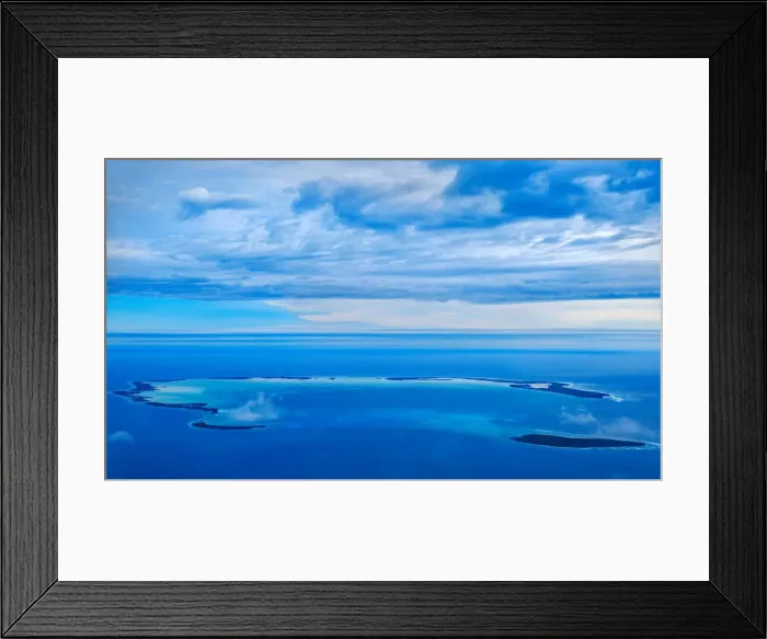Framed Print : Aerial view, Cocos (Keeling) Islands, Indian Ocean, Asia Framed Print : Aerial view, Cocos (Keeling) Islands, Indian Ocean, Asia
