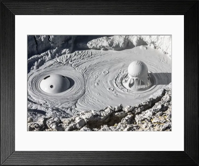 Framed Print : Boiling mud pots in the Eduardo Avaroa Andean Fauna National Reserve, Potosi Department Framed Print : Boiling mud pots in the Eduardo Avaroa Andean Fauna National Reserve, Potosi Department