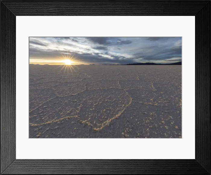 Framed Print : The salt flats near Coqueza, a small town near the Thunupa Volcano, Salar de Uyuni Framed Print : The salt flats near Coqueza, a small town near the Thunupa Volcano, Salar de Uyuni
