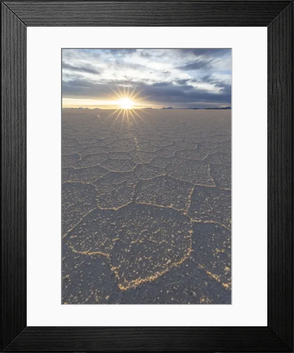 Framed Print : The salt flats near Coqueza, a small town near the Thunupa Volcano, Salar de Uyuni Framed Print : The salt flats near Coqueza, a small town near the Thunupa Volcano, Salar de Uyuni