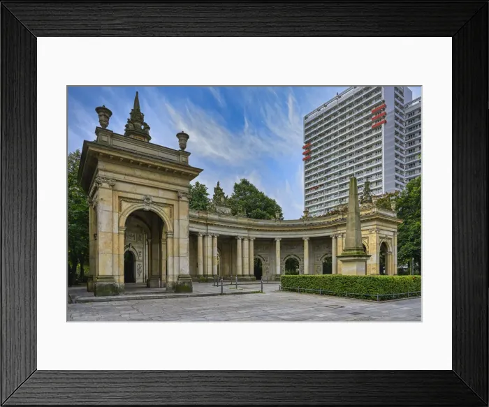 Framed Print : Spittel colonnade, Unter den Linden, Berlin, Germany, Europe Framed Print : Spittel colonnade, Unter den Linden, Berlin, Germany, Europe