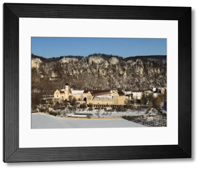Framed Print : Beuron Monastery, Upper Danube Nature Park, Swabian Alps, Baden-Wurttemberg, Germany Framed Print : Beuron Monastery, Upper Danube Nature Park, Swabian Alps, Baden-Wurttemberg, Germany