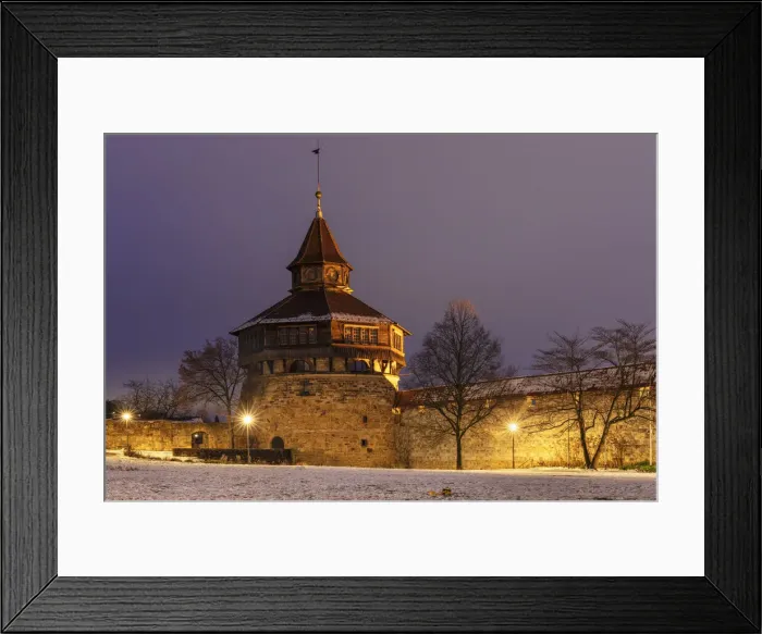 Framed Print : Dicker Turm tower at the castle, Esslingen am Neckar, Baden-Wurttemberg, Germany, Europe Framed Print : Dicker Turm tower at the castle, Esslingen am Neckar, Baden-Wurttemberg, Germany, Europe