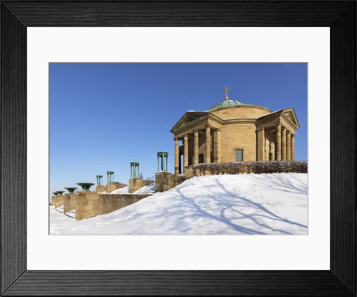 Framed Print : Burial chapel on Wurttemberg Hill, Rotenberg, Stuttgart, Baden-Wurttemberg, Germany Framed Print : Burial chapel on Wurttemberg Hill, Rotenberg, Stuttgart, Baden-Wurttemberg, Germany
