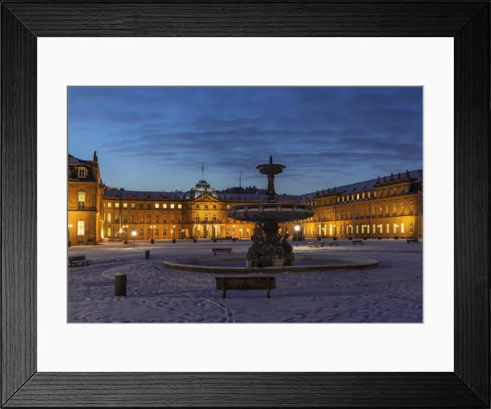 Framed Print : New Castle on Schlossplatz Square, Stuttgart, Neckar Valley, Baden-Wurttemberg, Germany Framed Print : New Castle on Schlossplatz Square, Stuttgart, Neckar Valley, Baden-Wurttemberg, Germany