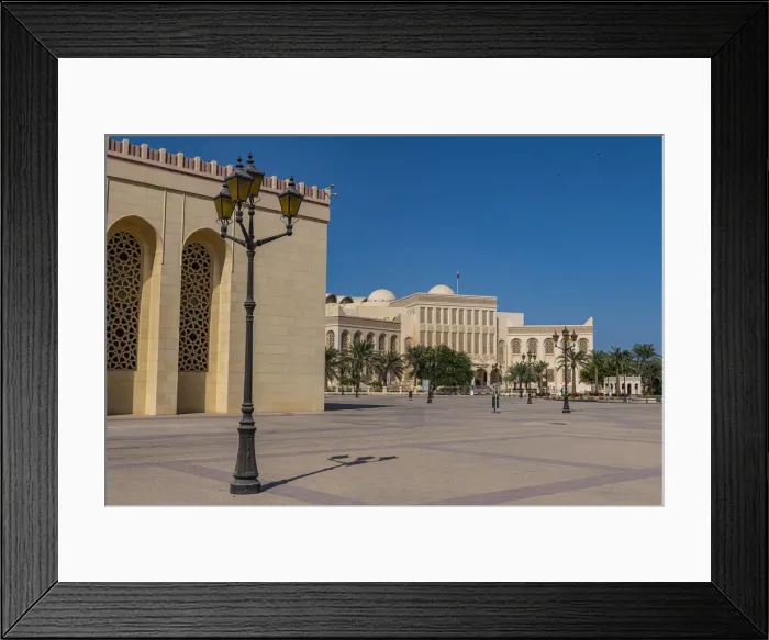 Framed Print : The Grand Mosque, Kingdom of Bahrain, Middle East Framed Print : The Grand Mosque, Kingdom of Bahrain, Middle East