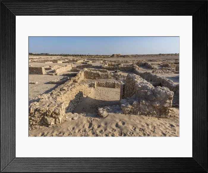 Framed Print : Qal at al-Bahrain (Bahrain Fort), UNESCO World Heritage Site, Kingdom of Bahrain Framed Print : Qal at al-Bahrain (Bahrain Fort), UNESCO World Heritage Site, Kingdom of Bahrain