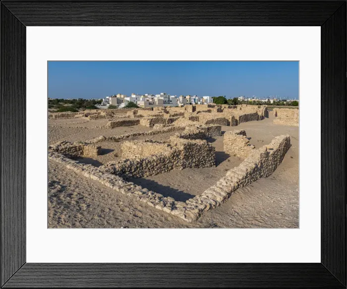 Framed Print : Qal at al-Bahrain (Bahrain Fort), UNESCO World Heritage Site, Kingdom of Bahrain Framed Print : Qal at al-Bahrain (Bahrain Fort), UNESCO World Heritage Site, Kingdom of Bahrain