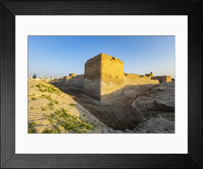 Framed Print : Qal at al-Bahrain (Bahrain Fort), UNESCO World Heritage Site, Kingdom of Bahrain Framed Print : Qal at al-Bahrain (Bahrain Fort), UNESCO World Heritage Site, Kingdom of Bahrain