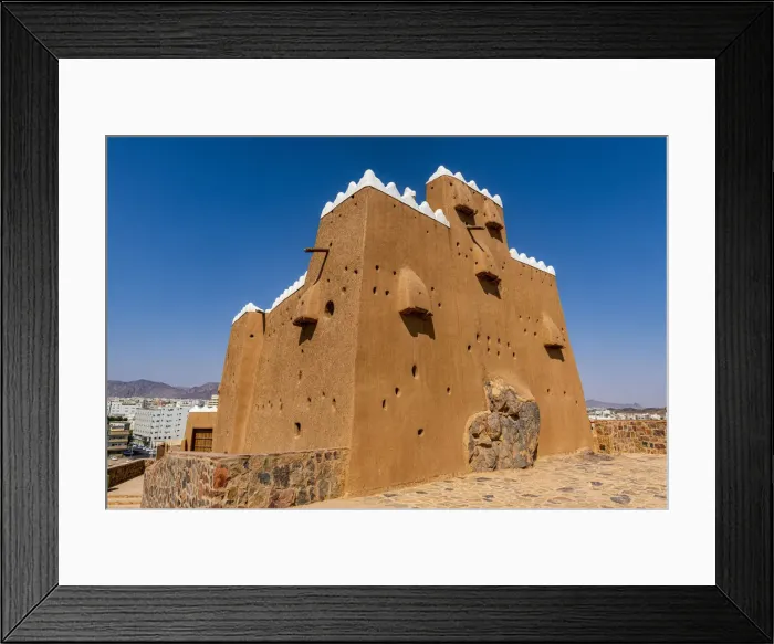 Framed Print : Aarif Fort, Hail, Kingdom of Saudi Arabia, Middle East Framed Print : Aarif Fort, Hail, Kingdom of Saudi Arabia, Middle East