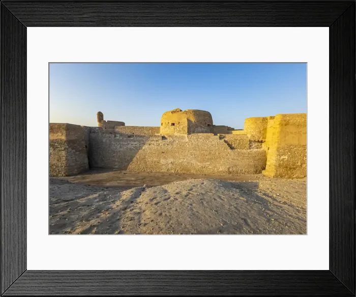 Framed Print : Qal at al-Bahrain (Bahrain Fort), UNESCO World Heritage Site, Kingdom of Bahrain Framed Print : Qal at al-Bahrain (Bahrain Fort), UNESCO World Heritage Site, Kingdom of Bahrain