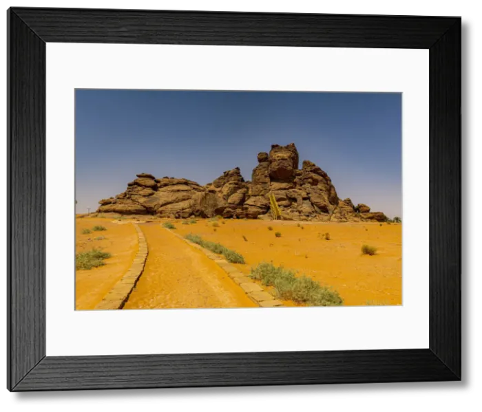 Framed Print : Site of Rock Art in the Ha il Region, UNESCO World Heritage Site, Jubbah Framed Print : Site of Rock Art in the Ha il Region, UNESCO World Heritage Site, Jubbah
