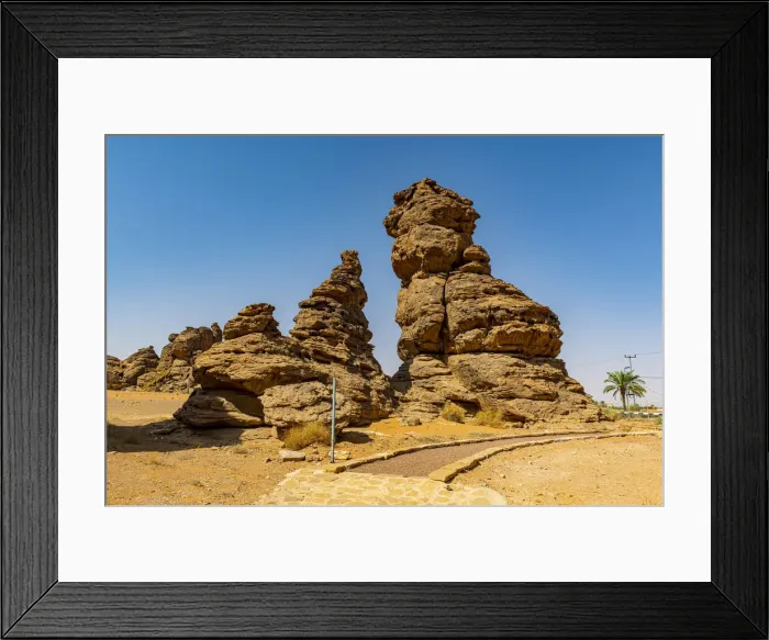 Framed Print : Rock Art in the Ha il Region, UNESCO World Heritage Site, Jubbah Framed Print : Rock Art in the Ha il Region, UNESCO World Heritage Site, Jubbah