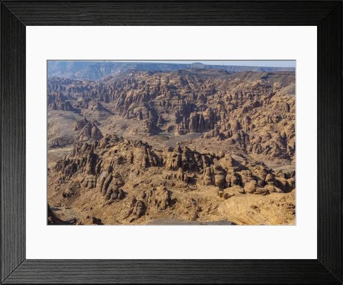 Framed Print : View over the Al Ula valley, Kingdom of Saudi Arabia, Middle East Framed Print : View over the Al Ula valley, Kingdom of Saudi Arabia, Middle East
