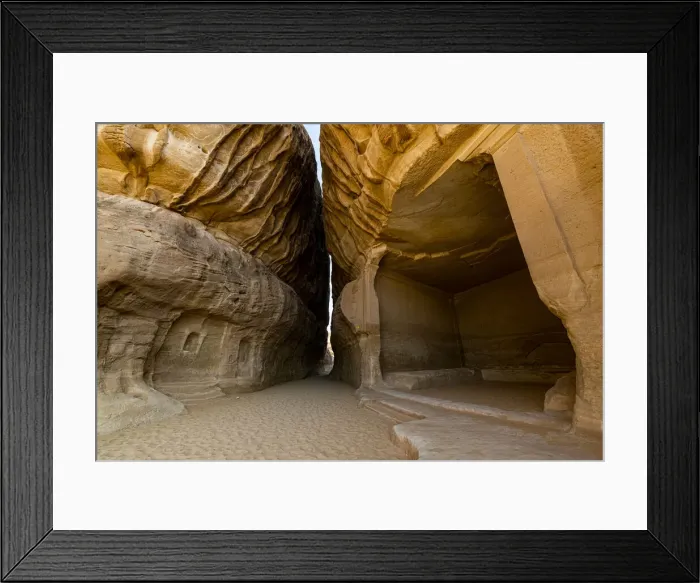 Framed Print : Rock tomb, Madain Saleh (Hegra) (Al Hijr), UNESCO World Heritage Site, Al Ula Framed Print : Rock tomb, Madain Saleh (Hegra) (Al Hijr), UNESCO World Heritage Site, Al Ula