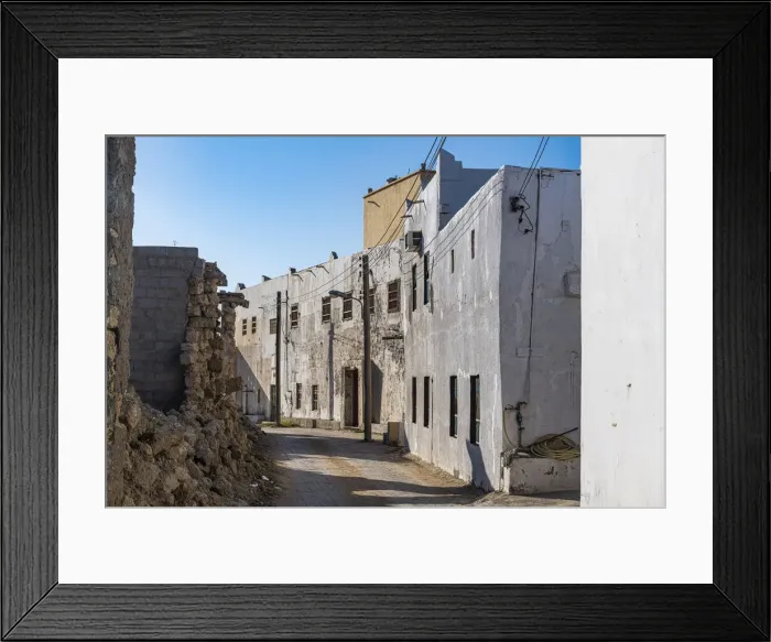 Framed Print : Old town of Mirbat, Salalah, Oman, Middle East Framed Print : Old town of Mirbat, Salalah, Oman, Middle East