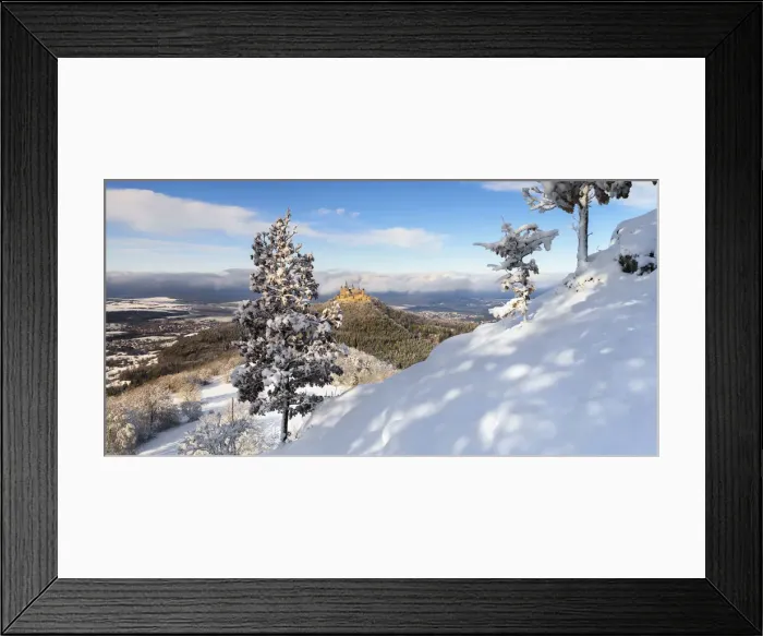 Framed Print : Hohenzollern Castle in winter, Swabian Alps, Baden-Wurttemberg, Germany, Europe Framed Print : Hohenzollern Castle in winter, Swabian Alps, Baden-Wurttemberg, Germany, Europe