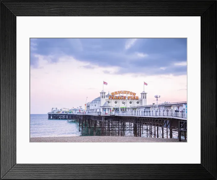 Framed Print : Brighton Palace Pier from the beach, Brighton, Sussex, England, United Kingdom, Europe Framed Print : Brighton Palace Pier from the beach, Brighton, Sussex, England, United Kingdom, Europe