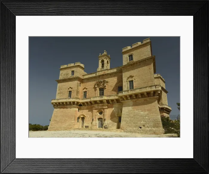 Framed Print : Selmun Palace, Mellieha, Malta, Mediterranean, Europe Framed Print : Selmun Palace, Mellieha, Malta, Mediterranean, Europe