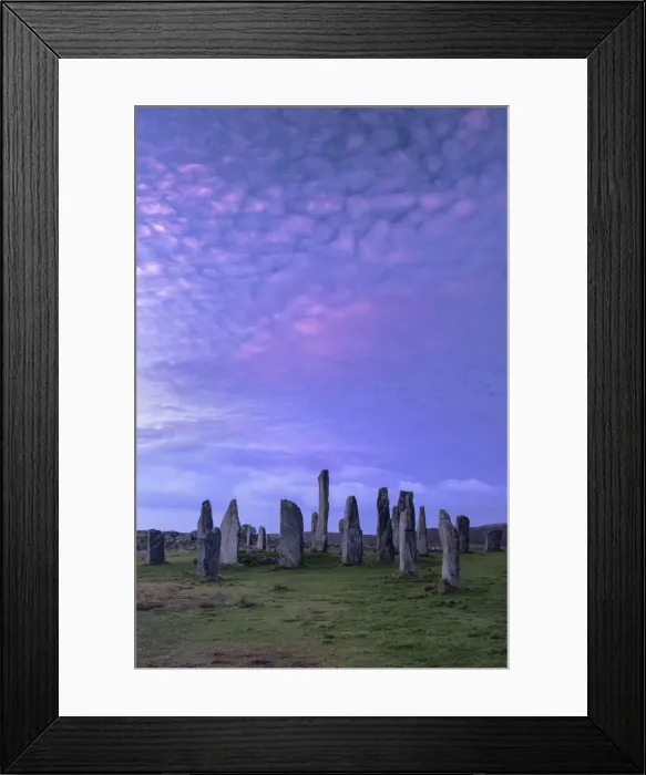 Framed Print : The Callanish Standing Stones at sunrise, Callanish, Isle of Lewis, Outer Hebrides Framed Print : The Callanish Standing Stones at sunrise, Callanish, Isle of Lewis, Outer Hebrides