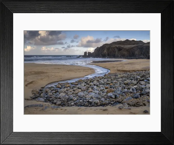 Framed Print : Dalmore Beach (Traigh Dhail Mhor), Isle of Lewis, Outer Hebrides, Scotland Framed Print : Dalmore Beach (Traigh Dhail Mhor), Isle of Lewis, Outer Hebrides, Scotland