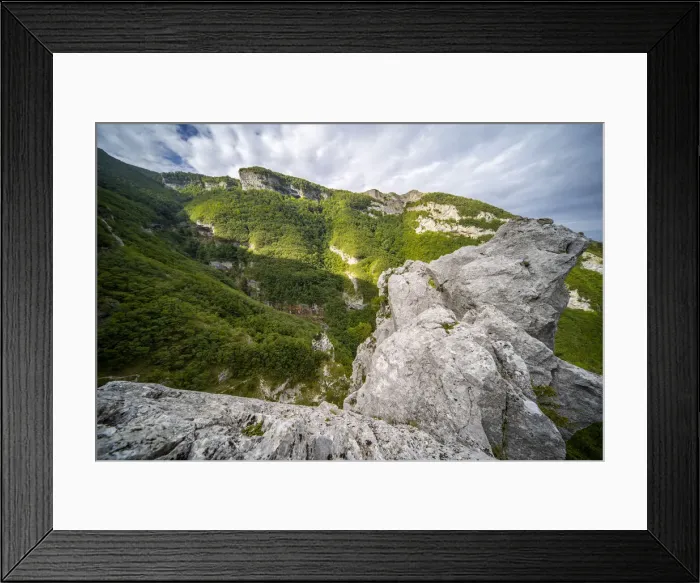Framed Print : Fontarca cave, Monte Nerone, Apennines, Marche, Italy, Europe Framed Print : Fontarca cave, Monte Nerone, Apennines, Marche, Italy, Europe
