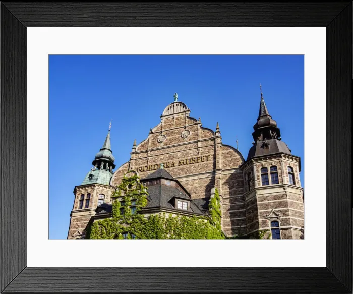 Framed Print : Nordiska Museet (Nordic Museum), detailed view, Stockholm, Stockholm County, Sweden, Scandinavia, Europe Framed Print : Nordiska Museet (Nordic Museum), detailed view, Stockholm, Stockholm County, Sweden, Scandinavia, Europe