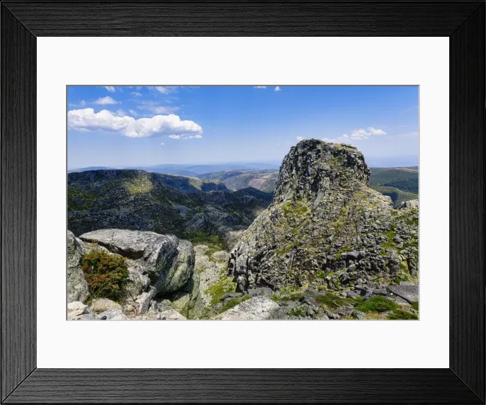 Framed Print : Glacial cirques, Serra da Estrela, Portugal, Europe Framed Print : Glacial cirques, Serra da Estrela, Portugal, Europe