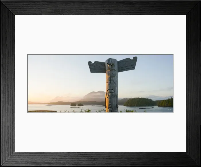 Framed Print : Totem Pole at Anchor Park, Tofino, Saanich, British Columbia, Canada, North America Framed Print : Totem Pole at Anchor Park, Tofino, Saanich, British Columbia, Canada, North America