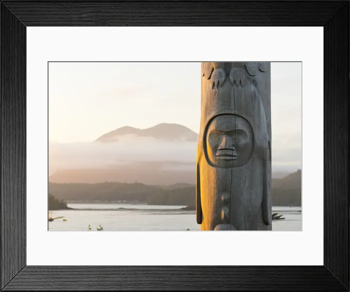 Framed Print : Totem Pole at Anchor Park, Tofino, Saanich, British Columbia, Canada, North America Framed Print : Totem Pole at Anchor Park, Tofino, Saanich, British Columbia, Canada, North America