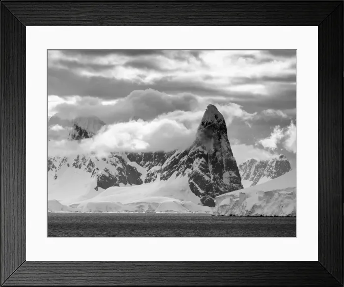 Framed Print : Ana Peaks on false Cape Renard guard the northern entrance to the Lemaire Channel, Antarctica, Polar Regions Framed Print : Ana Peaks on false Cape Renard guard the northern entrance to the Lemaire Channel, Antarctica, Polar Regions