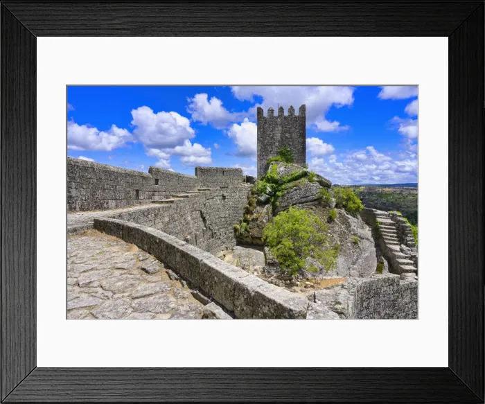 Framed Print : Castle and tower, Sortelha, Serra da Estrela, Beira Alta, Centro, Portugal, Europe Framed Print : Castle and tower, Sortelha, Serra da Estrela, Beira Alta, Centro, Portugal, Europe