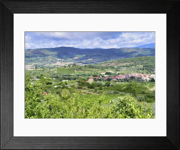 Framed Print : Mountain village, Serra da Estrela, Portugal, Europe Framed Print : Mountain village, Serra da Estrela, Portugal, Europe