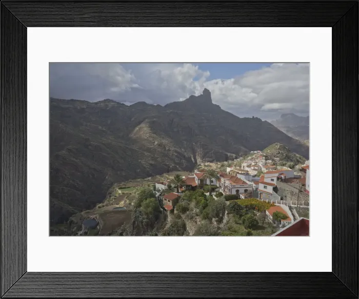 Framed Print : Views of mountains and El Nublo peak in the central highlands in Tejeda in Gran Canaria, Canary Islands, Spain, Atlantic, Europe Framed Print : Views of mountains and El Nublo peak in the central highlands in Tejeda in Gran Canaria, Canary Islands, Spain, Atlantic, Europe