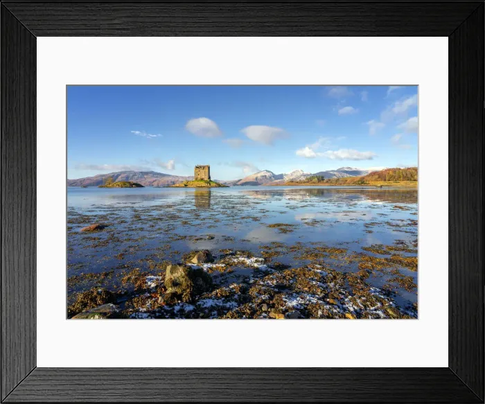 Framed Print : Castle Stalker, Appin, Scottish Highlands, Scotland, United Kingdom, Europe Framed Print : Castle Stalker, Appin, Scottish Highlands, Scotland, United Kingdom, Europe