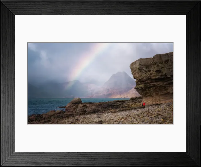 Framed Print : Elgol Rainbow, Isle of Skye, Inner Hebrides, Scotland, United Kingdom, Europe Framed Print : Elgol Rainbow, Isle of Skye, Inner Hebrides, Scotland, United Kingdom, Europe