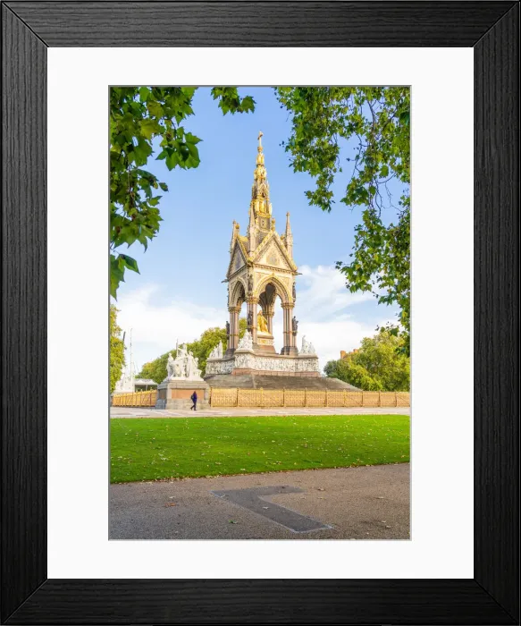 Framed Print : Prince Albert Memorial, Kensington Gardens, London, England, United Kingdom, Europe Framed Print : Prince Albert Memorial, Kensington Gardens, London, England, United Kingdom, Europe