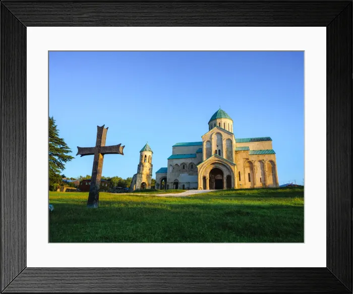 Framed Print : Bagrati Cathedral at sunrise, Kutaisi, Imereti, Georgia (Sakartvelo), Central Asia, Asia Framed Print : Bagrati Cathedral at sunrise, Kutaisi, Imereti, Georgia (Sakartvelo), Central Asia, Asia