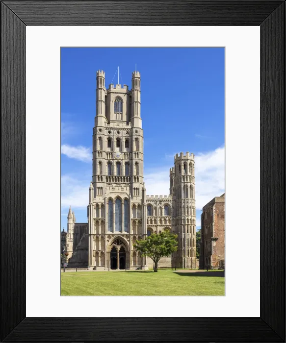 Framed Print : Ely Cathedral (Cathedral Church of the Holy and Undivided Trinity) from Palace Green, Ely, Cambridgeshire, England, United Kingdom, Europe Framed Print : Ely Cathedral (Cathedral Church of the Holy and Undivided Trinity) from Palace Green, Ely, Cambridgeshire, England, United Kingdom, Europe