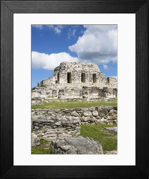 Framed Print : Temple of the Painted Niches, Mayan Ruins, Mayapan Archaeological Zone, Yucatan State, Mexico, North America Framed Print : Temple of the Painted Niches, Mayan Ruins, Mayapan Archaeological Zone, Yucatan State, Mexico, North America