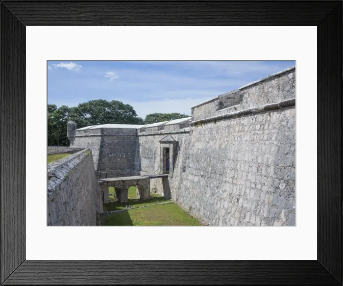 Framed Print : Entrance, Fort San Jose, Campeche, State of Campeche, Mexico, North America Framed Print : Entrance, Fort San Jose, Campeche, State of Campeche, Mexico, North America