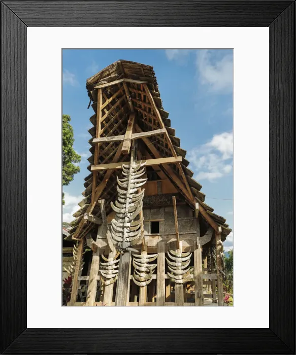 Framed Print : The 700 year old Papa Batu, the only stone roofed tongkonan house in Toraja, south west of Rantepao, Tummake, Toraja, South Sulawesi, Indonesia, Southeast Asia, Asia Framed Print : The 700 year old Papa Batu, the only stone roofed tongkonan house in Toraja, south west of Rantepao, Tummake, Toraja, South Sulawesi, Indonesia, Southeast Asia, Asia