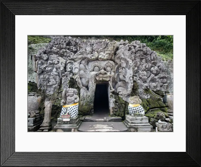 Framed Print : Elephant Cave Temple in the Sacred Monkey Forest Sanctuary, Ubud, Bali, Indonesia, Southeast Asia, Asia Framed Print : Elephant Cave Temple in the Sacred Monkey Forest Sanctuary, Ubud, Bali, Indonesia, Southeast Asia, Asia