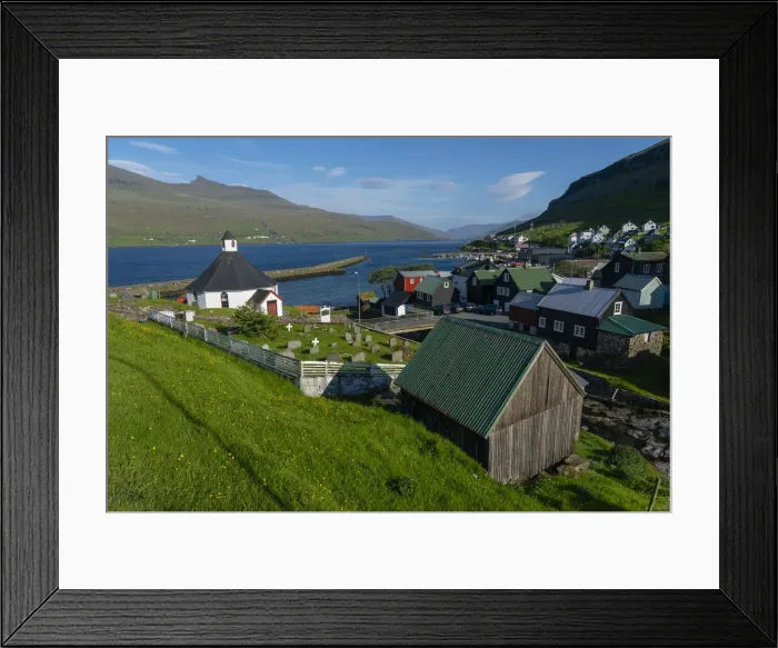 Framed Print : Haldarvik, Stremoy Island, Faroe Islands, Denmark, Europe Framed Print : Haldarvik, Stremoy Island, Faroe Islands, Denmark, Europe