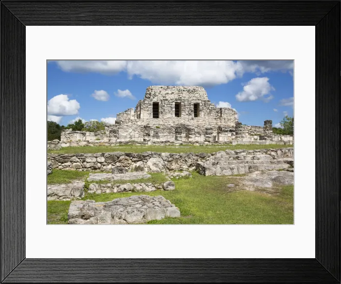 Framed Print : Temple of the Painted Niches, Mayan Ruins, Mayapan Archaeological Zone, Yucatan State, Mexico, North America Framed Print : Temple of the Painted Niches, Mayan Ruins, Mayapan Archaeological Zone, Yucatan State, Mexico, North America
