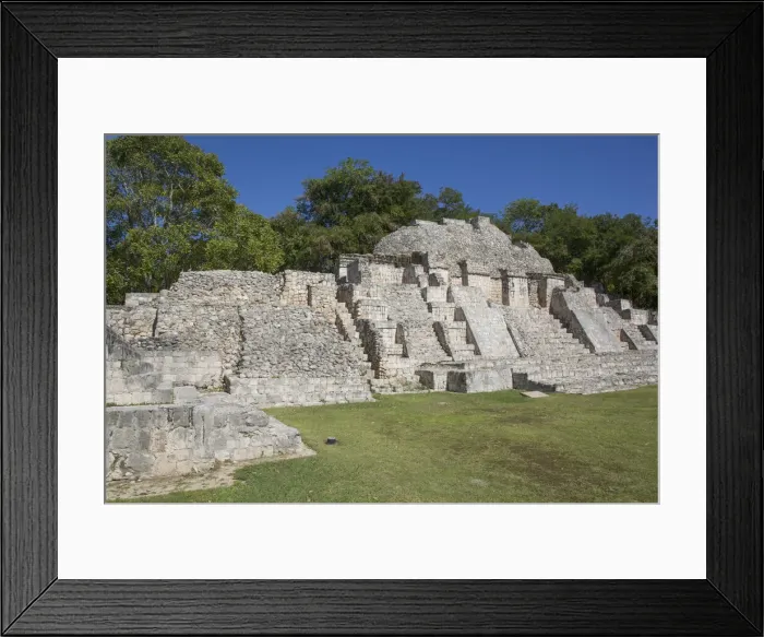 Framed Print : Temple of the North, Edzna Archaeological Zone, Campeche State, Mexico, North America Framed Print : Temple of the North, Edzna Archaeological Zone, Campeche State, Mexico, North America
