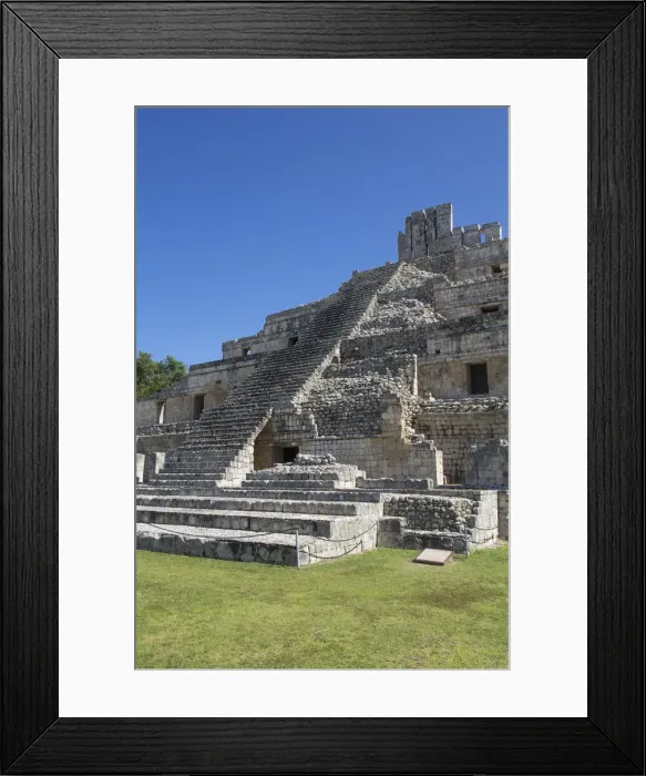 Framed Print : Temple of the Five Stories, Edzna Archaeological Zone, Campeche State, Mexico, North America Framed Print : Temple of the Five Stories, Edzna Archaeological Zone, Campeche State, Mexico, North America